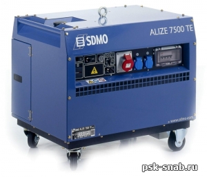 Бензиновый генератор SDMO ALIZE 7500 TE