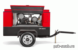 Дизельный передвижной компрессор  Chicago Pneumatic CPS350-10