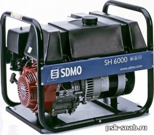 Бензиновый генератор SDMO SH 6000-C (SH 6000-S)