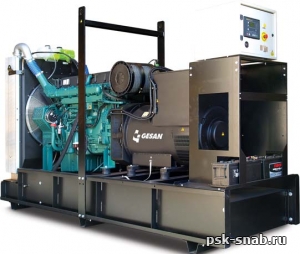 Стационарные электростанции открытого исполнения Gesan с двигателями VOLVO