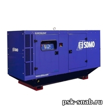 Стационарная дизельная электростанция SDMO J130K-IV в шумозащитном кожухе модели 226