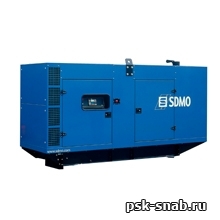 Стационарная дизельная электростанция SDMO J275-IV в шумозащитном кожухе модели 227
